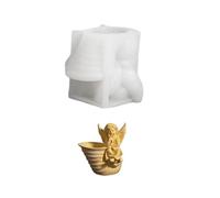 Figura de silicona versátil para manualidades angélicas, accesorio para entrenamiento de dedos y alivio del estrés, uso diario, silicona angélica