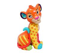Figura de Simba de "El Rey León", Diseñada por Romero Britto, Art Pop, Disney, Enesco