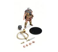 Figura de soldado militar a escala 1/18, modelo militar detallado con accesorios realistas y articulación flexible para exhibición, juego de simulación, regalo para adolescentes, adultos