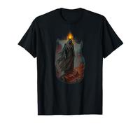 Figura de Sombra mística del espíritu de la Linterna ardiente en el Bosque Oscuro Camiseta