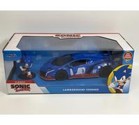 Figura De Sonic The Hedgehog Lamborgini Veneno Escala 1:24 Jada 35433