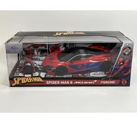 Figura De Spiderman Marvel Y McLaren 720S 1:24 Jada 253225034 35764
