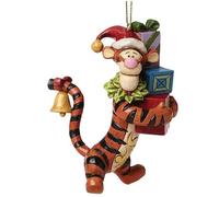Figura de Tiger de "Winnie the Pooh" para colgar, Diseñada por Jim Shore, Disney Traditions, Navidad Deco, Enesco