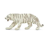 Figura de tigre de Bengala blanco de Safari Ltd. - Modelo de plαstico detallado de 15 cm - Juguete educativo divertido para niρos y niρas a parti