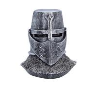 Figura de timón de 13,2 cm - Adorno de Casco de Caballero de fantasía (Valiant)
