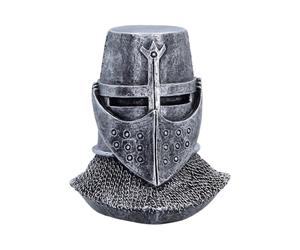 Figura de timón de 13,2 cm - Adorno de Casco de Caballero de fantasía (Valiant)