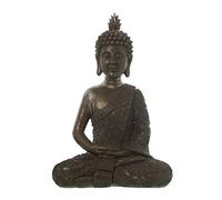 Figura de un Buda Sentado de Resina en Dorado 22,5x30x50cm