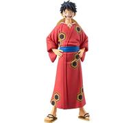 Figura de una pieza DXF The Grandline Series Wanokuni Luffy Yukata de 16 cm