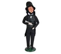 Figura de villancico de Abraham Lincoln de Byers Choice 564 de la colecci n hist rica