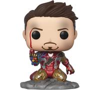 Figura De Vinilo Deluxe Glow-In-The-Dark De Iron Man De Los Vengadores Endgame