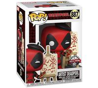 Figura De Vinilo Exclusiva De Deadpool Ss Pintor Francés POP Marvel #887 FUNKO