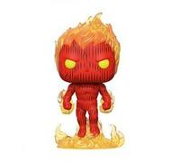 Figura De Vinilo Funko Human Torch De Los Cuatro Fantásticos #559 Marvel