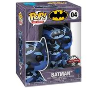 Figura De Vinilo Funko POP Batman #04 Serie De Arte Negra Y Azul SE