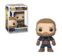 Figura de Vinilo Funko Pop Capitán América Infinity War - 9 cm