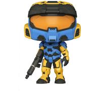 Figura De Vinilo Funko POP De HALO Infinite | Spartan Mark VII Azul/Amarillo