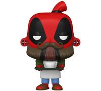 Figura De Vinilo Funko POP De Marvel | Barista De Café Deadpool