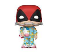 Figura De Vinilo Funko POP Marvel Sleepover Deadpool 3.75" (#1344)