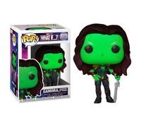 Figura de Vinilo Funko Pop Marvel What If: Gamora Hija de Thanos - 9 cm