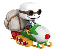 Funko Pop! Disney Ride: The Nightmare Before Christmas-Jack Skellington with Goggles & Snowmobile - Figura de Vinilo Coleccionable - Idea de Regalo- Mercancia Oficial - Juguetes para Niños y Adultos