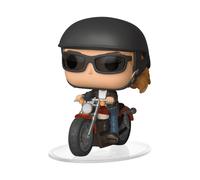 Figura De Vinilo FunKo POP Rides Marvel Carol Danvers En Motocicleta 5"