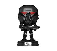 Figura De Vinilo Funko POP Star Wars El Mandaloriano Dark Trooper 3.75" (#466)