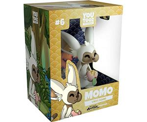 Figura de Vinilo Momo, Momo de 3.4 Pulgadas de Avatar The Last Airbender, Figura Coleccionable de Alto Detalle - Youtooz Avatar The Last Airbender Collection