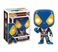Figura De Vinilo Pop De Deadpool Azul Exclusiva De Marvel De 3.75" Funko Nueva