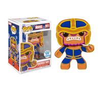 Figura De Vinilo POP De Vacaciones De Marvel | Thanos De Jengibre