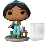 Figura de vinilo POP Disney, Princess: Jasmine Funko (incluye funda protectora de caja compatible)