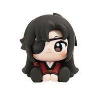 Figura de Xie Lian Hua Cheng, figura de modelo sentado de 8 cm, estatua de anime, PVC, estatua de Navidad, hogar, coche, escritorio, decoración, regalo