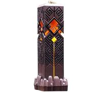 Figura de Zhongli de Genshin Impact de 10 cm de PVC, materiales de protección del medio ambiente, adecuados para decoración de escritorio de oficina en casa