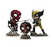 Figura deadpool, wolverine and headpool - deadpool & wolverine - minic