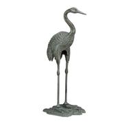 Figura decoracion estatua jardín 9,9 kg 75 cm figura grulla decoración exterior