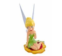 Figura decorativa 3D de Disney para jardín, diseño de Campanilla, altura de 41,5 cm, de plástico, figura de Peter Pan para el jardín, decoración moderna para fans, decoración de jardín, estatua