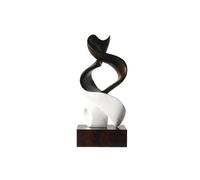 Figura Decorativa Abstract Sculpture Handmade Wooden Ornaments Interior Decorations Decorative Art Pieces Escultura