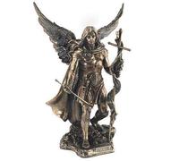 Figura Decorativa Arcángel Gabriel, Resina, 24 cm