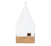 Figura decorativa con forma de casa de pan de jengibre