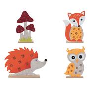 Figura decorativa con LED