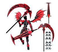 Figura Decorativa de acción Impresa 3D, Robot 3D con múltiples articulaciones - Figura articulada para Estudio Aula, Juego, colección Oficina, Biblioteca salón