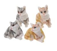 Figura decorativa de escritorio con escultura de dragón de 2 piezas para mesa de té