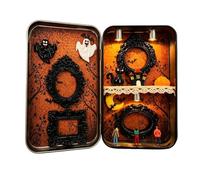 Figura decorativa de Halloween en miniatura, 3D Pocket Photo Frame Decor