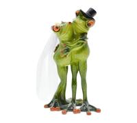 Figura decorativa de pareja de enamorados, figura de pareja de novios, escultura de resina, romántica, para novia y novio, figura coleccionable hecha a mano para mesa de boda y San Valentín, bonita