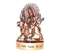Figura decorativa de piedra de la diosa hindú Durga Devi de la artesanía de Puja Vastu