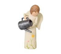 Figura decorativa de resina de ángel de jardín
