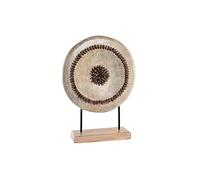 Figura Decorativa DKD Home Decor Beige Hierro Círculos (39 x 12 x 55 cm)