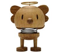 Figura decorativa Hoptimist Angel Bumble S Roble, ángel, figura bamboleante, madera de roble, 7,1 cm