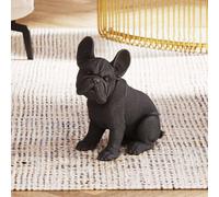 Figura decorativa KARE Waiting for Treats, poliresina, negra True