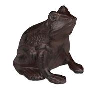 Figura decorativa rana adorno de jardín vintage 1,2 kg figura rana jardín