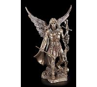 Figura del Arcángel Gabriel con bastón y trompeta mediana - Veronese