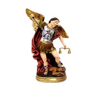 Figura del arcángel San Miguel con balanza 40 cm de Alto